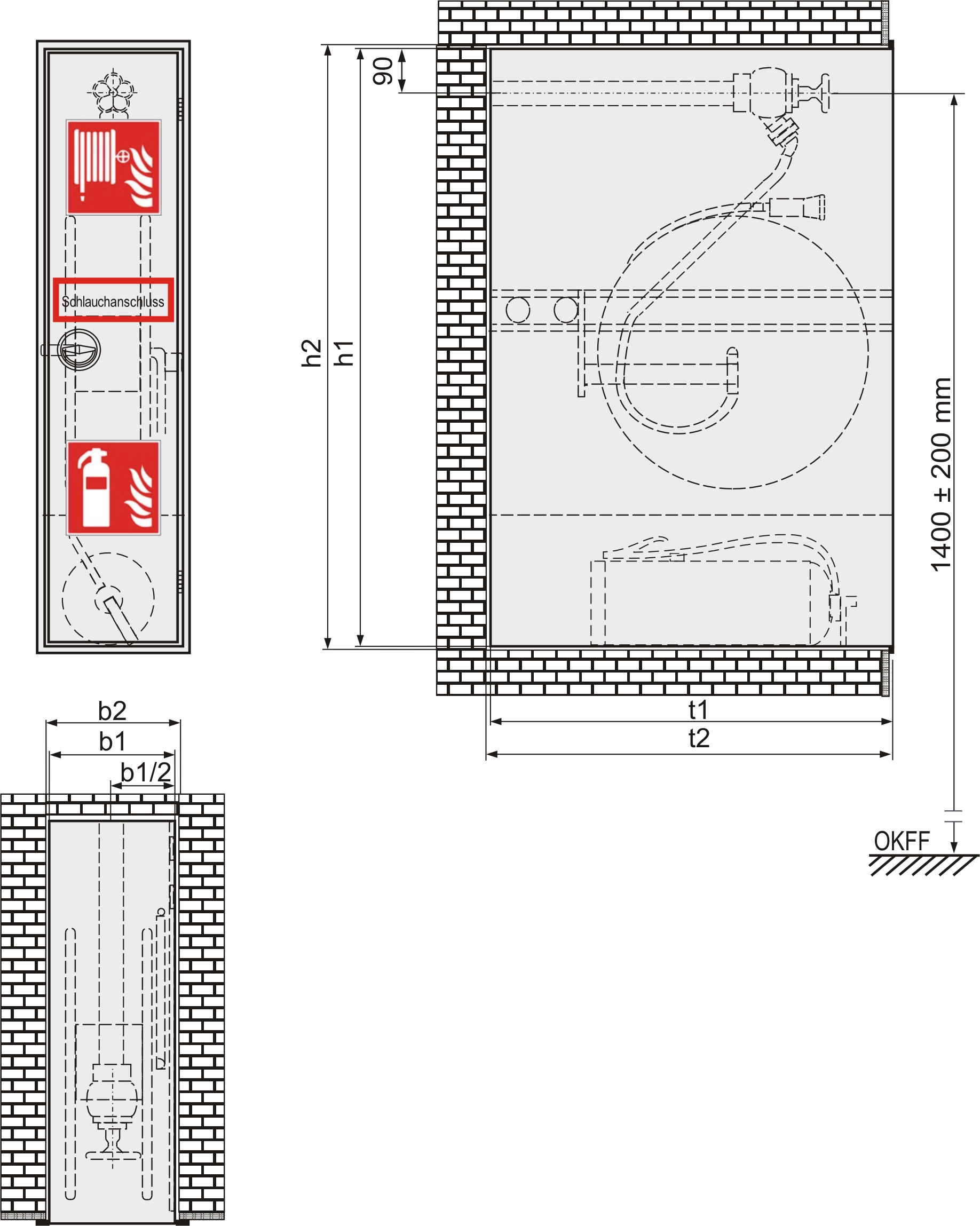 214235 Grafik SD2 Schmal Ausziehbar Ku Eb-214235.